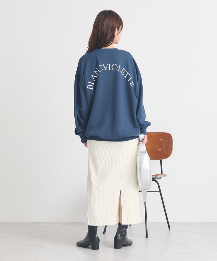 earth music&ecology「コーデュロイナロースカート」|タイト|