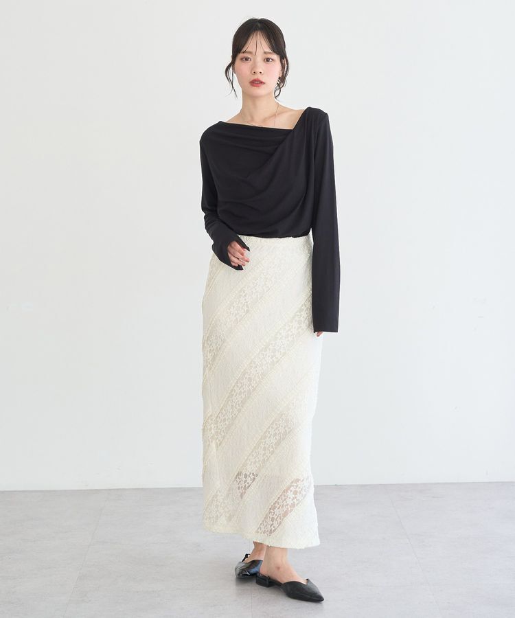 earth music&ecology「アソートドレーププルオーバー」|Tシャツ・カットソー|