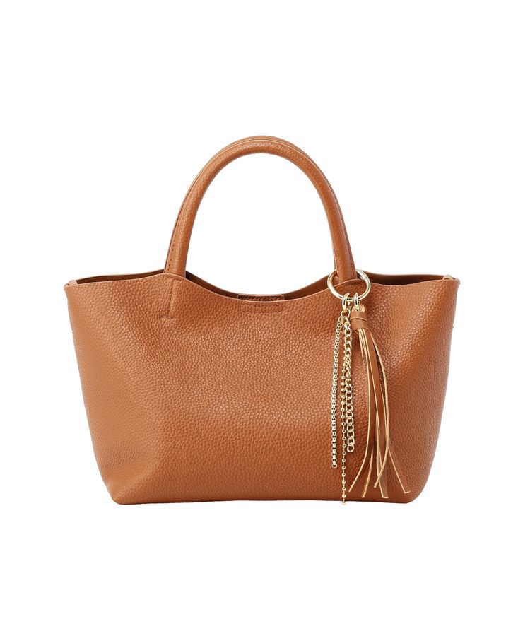 earth music&ecology「【軽量】チャーム付きミニトートバッグ」|トートバッグ|