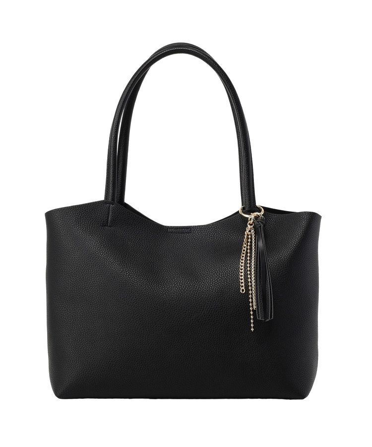 earth music&ecology「【軽量】チャーム付きトートバッグ」|トートバッグ|