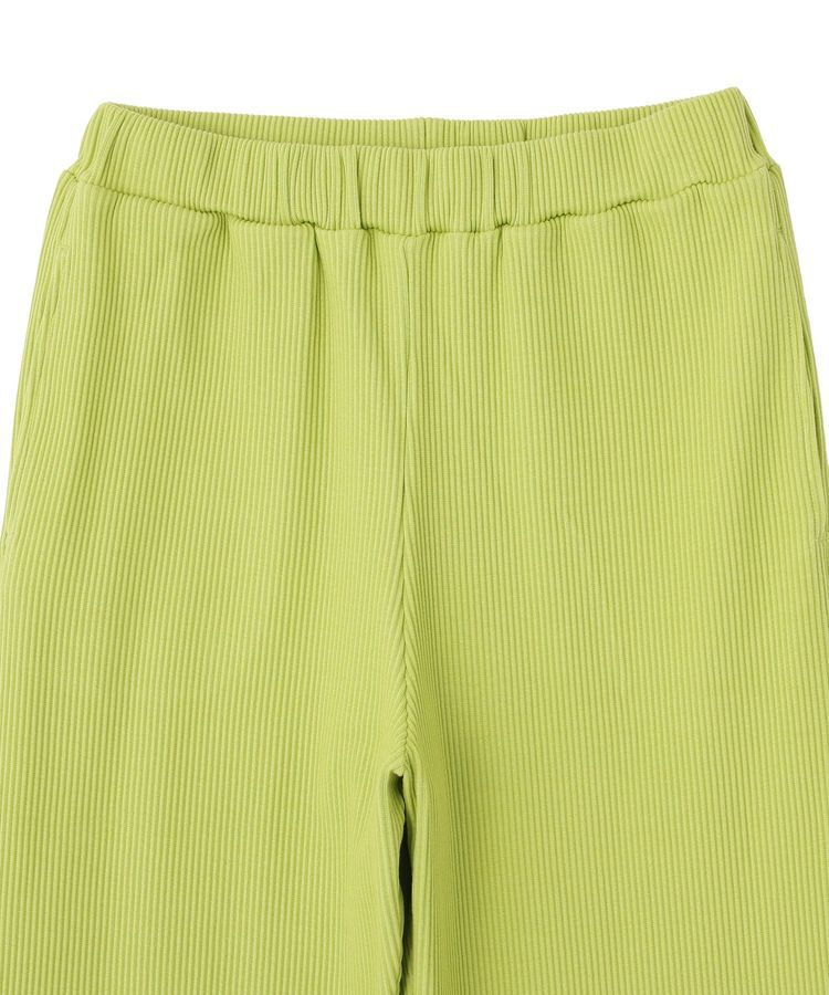 earth music&ecology「セルフカットリブフレアパンツ」|その他|