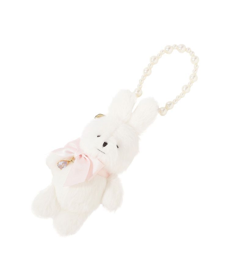 Maison de FLEUR「ビジューリボンラビットチャーム」|その他|