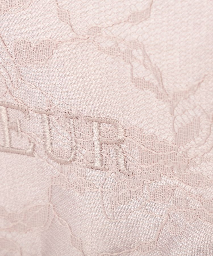 Maison de FLEUR「【Mサイズ/A4対応】レースフリルハンドルスクエアトートMバッグ」|トートバッグ|