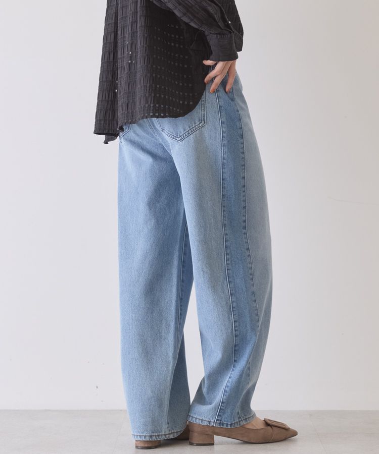 AMERICAN HOLIC「カーブデニムパンツ」|デニム|