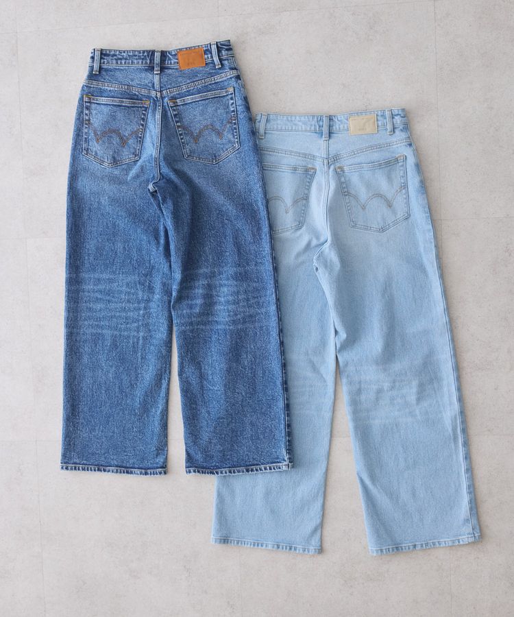 AMERICAN HOLIC「【EDWIN別注】ワイドデニム」|デニム|