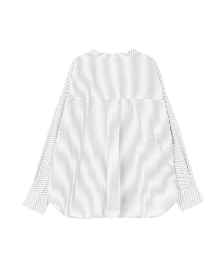 AMERICAN HOLIC「【イージーケア】ストライプVネックシャツ」|シャツ・ブラウス|