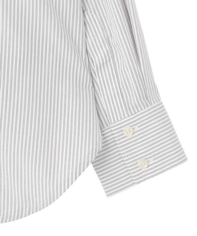 AMERICAN HOLIC「【イージーケア】ストライプVネックシャツ」|シャツ・ブラウス|