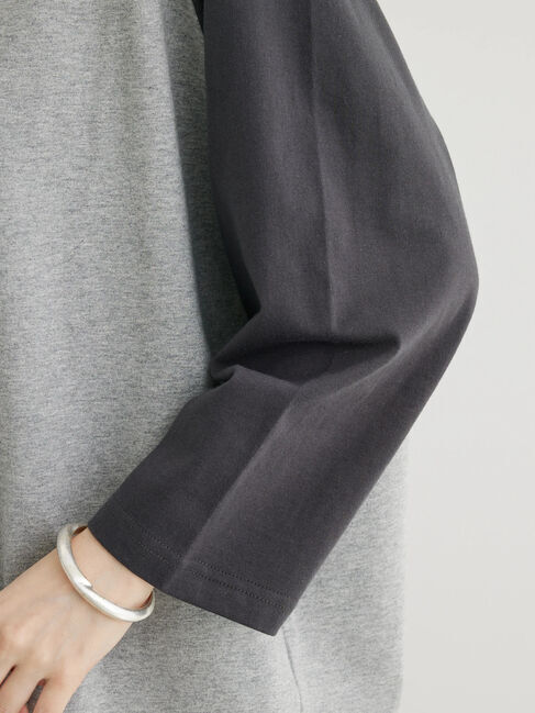 Green Parks「・Double　Flags　ラグラン7分袖Tシャツ」|Tシャツ・カットソー|