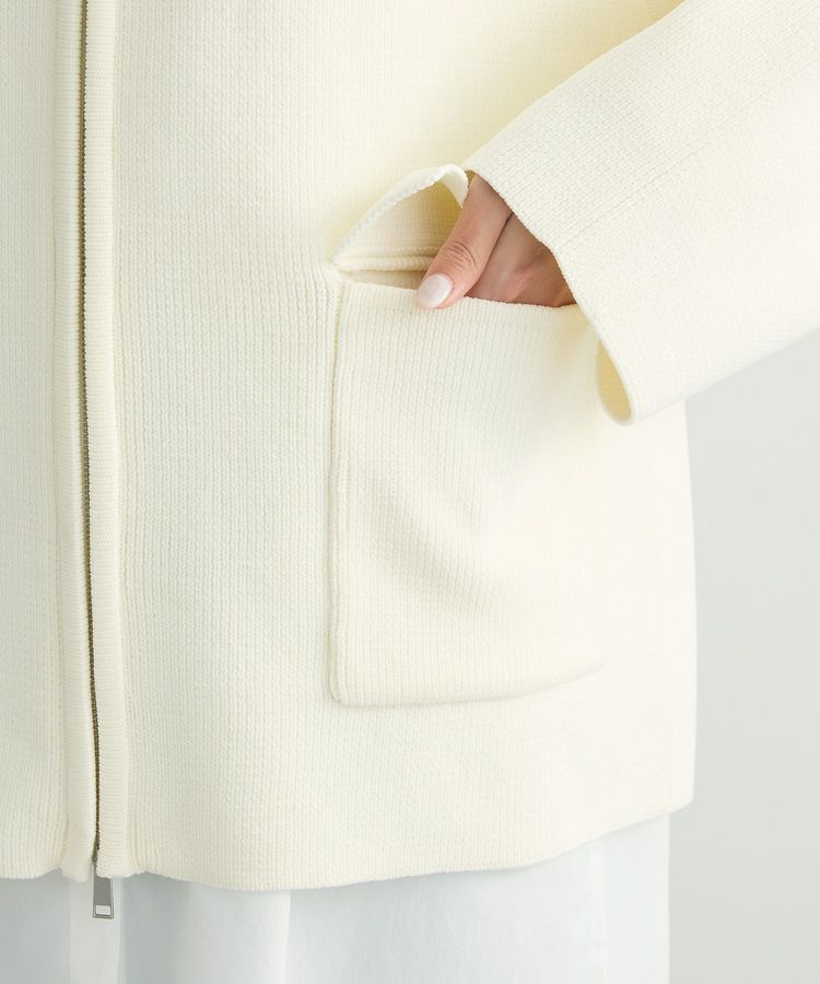 Green Parks「・swing by W-ZIPニットカーディガン」|カーディガン|