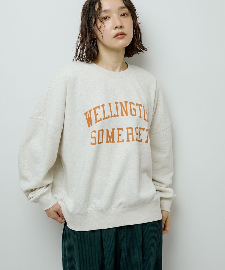 armonia「オーバーサイズロゴ裏毛プルオーバー」|スウェット・ジャージ|