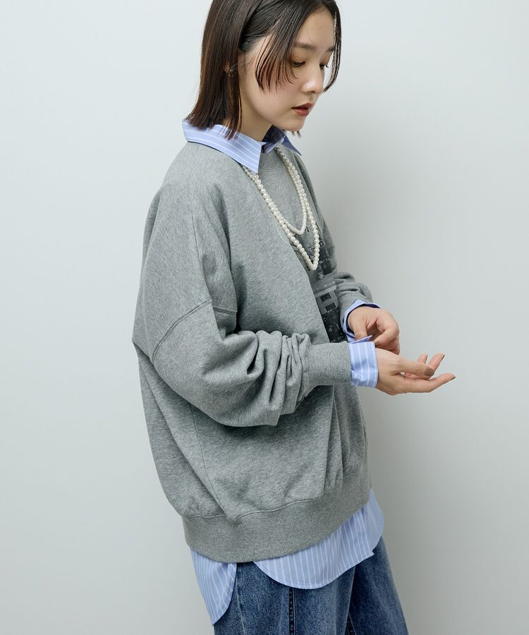 armonia「オーバーサイズロゴ裏毛プルオーバー」|スウェット・ジャージ|