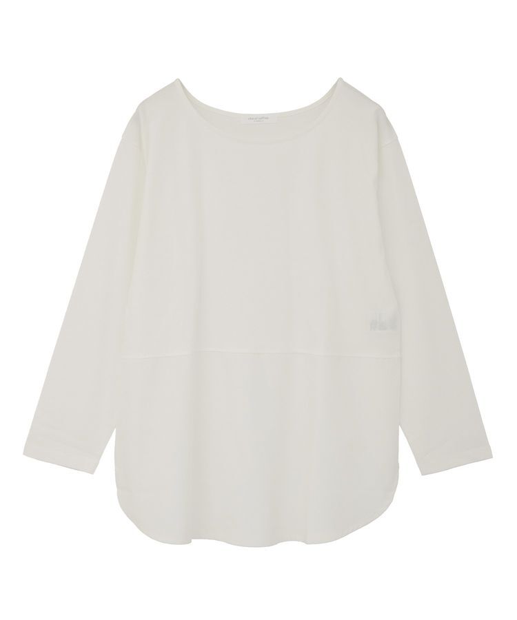 Green Parks「裾ドッキングホワイトインナー」|インナー|