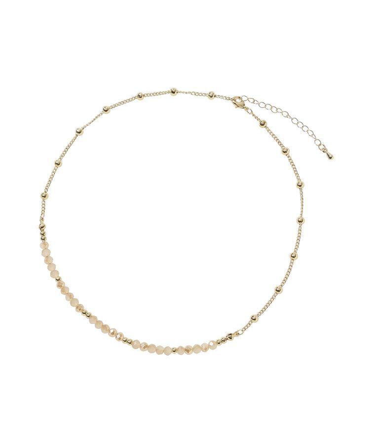 Green Parks「フロントビーズチェーンネックレス」|ネックレス|