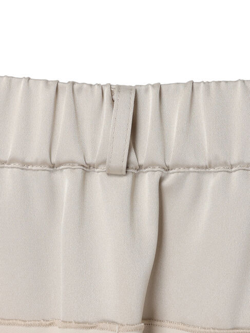 YECCA VECCA「サテン切替ストレートパンツ」|その他|