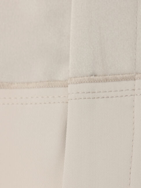 YECCA VECCA「サテン切替ストレートパンツ」|その他|