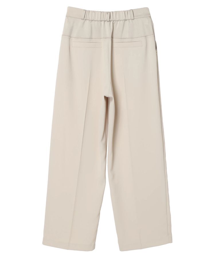 YECCA VECCA「サテン切替ストレートパンツ」|その他|