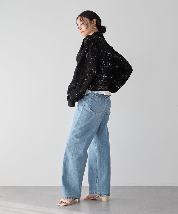 Editt by YECCA VECCA「【2点SET】キャミレイヤードレースシャツ」|シャツ・ブラウス|