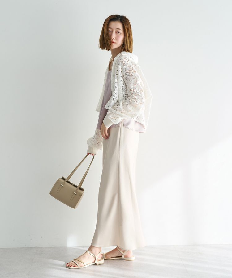 Editt by YECCA VECCA「【2点SET】キャミレイヤードレースシャツ」|シャツ・ブラウス|
