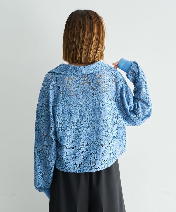 Editt by YECCA VECCA「【2点SET】キャミレイヤードレースシャツ」|シャツ・ブラウス|