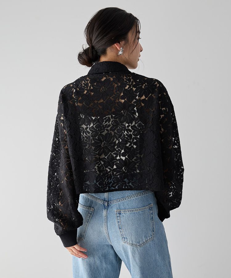 Editt by YECCA VECCA「【2点SET】キャミレイヤードレースシャツ」|シャツ・ブラウス|