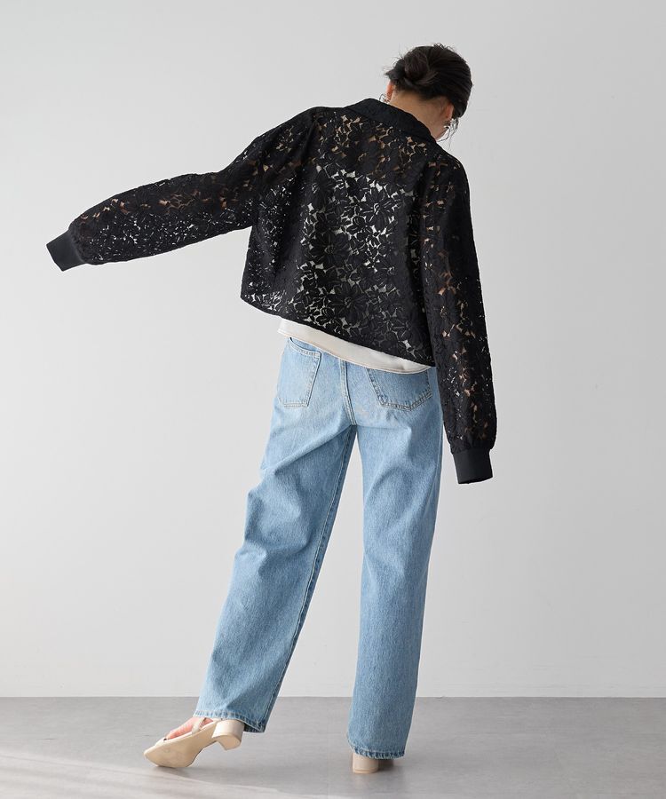 Editt by YECCA VECCA「【2点SET】キャミレイヤードレースシャツ」|シャツ・ブラウス|