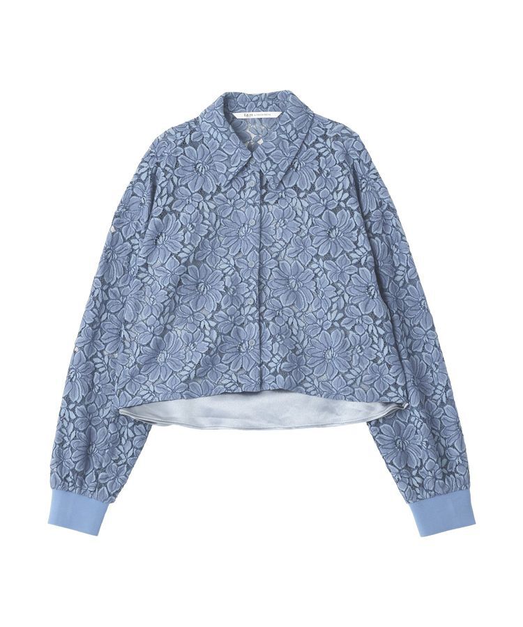 Editt by YECCA VECCA「【2点SET】キャミレイヤードレースシャツ」|シャツ・ブラウス|