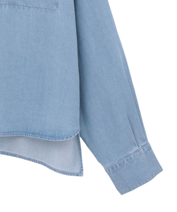 GARAGE OF GOOD CLOTHING「ヴィンテージ加工ショート丈シャツ」|シャツ・ブラウス|