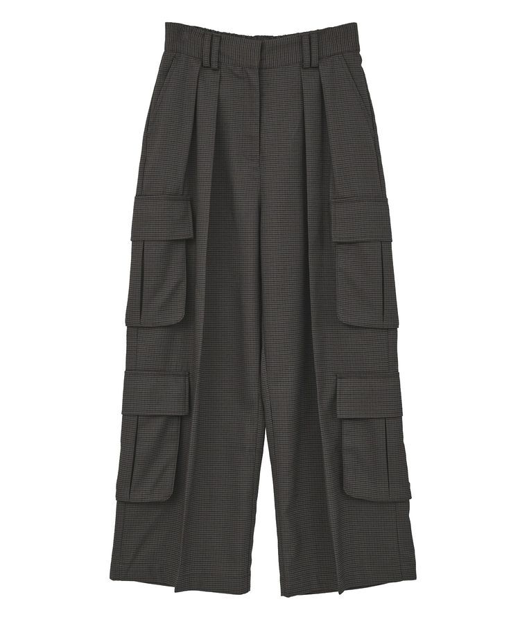 GARAGE OF GOOD CLOTHING「ガンクラブチェック4PKタックワイドパンツ」|その他|