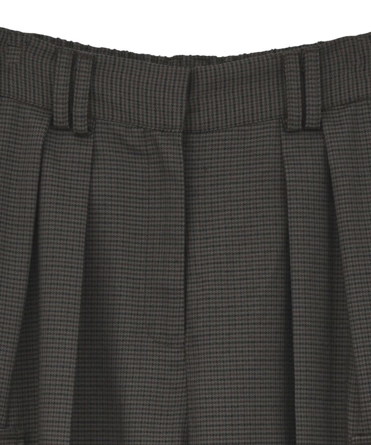 GARAGE OF GOOD CLOTHING「ガンクラブチェック4PKタックワイドパンツ」|その他|