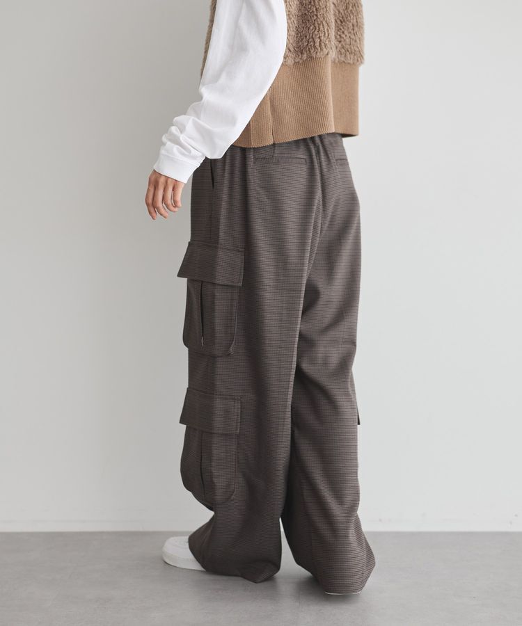 GARAGE OF GOOD CLOTHING「ガンクラブチェック4PKタックワイドパンツ」|その他|