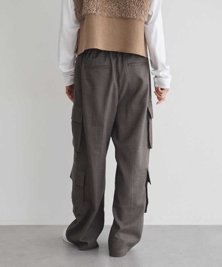 GARAGE OF GOOD CLOTHING「ガンクラブチェック4PKタックワイドパンツ」|その他|