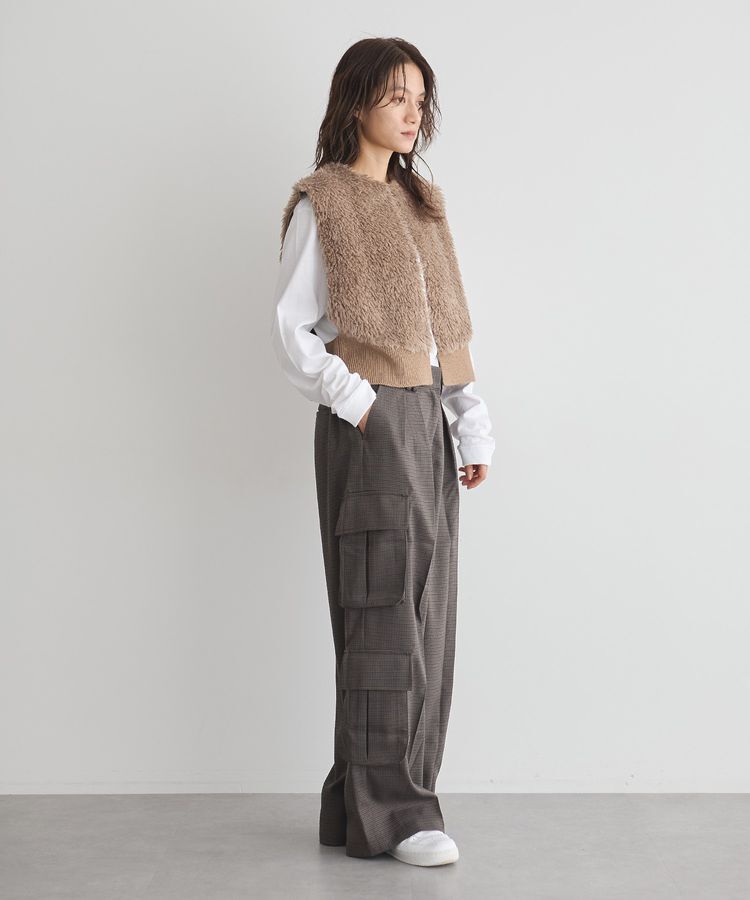 GARAGE OF GOOD CLOTHING「ガンクラブチェック4PKタックワイドパンツ」|その他|