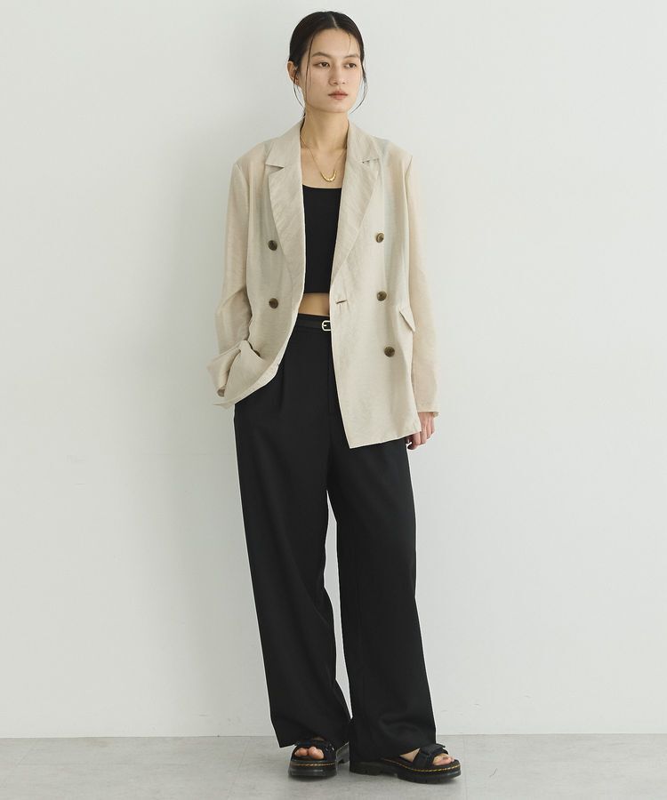 GARAGE OF GOOD CLOTHING「１タックストレートパンツ」|その他|