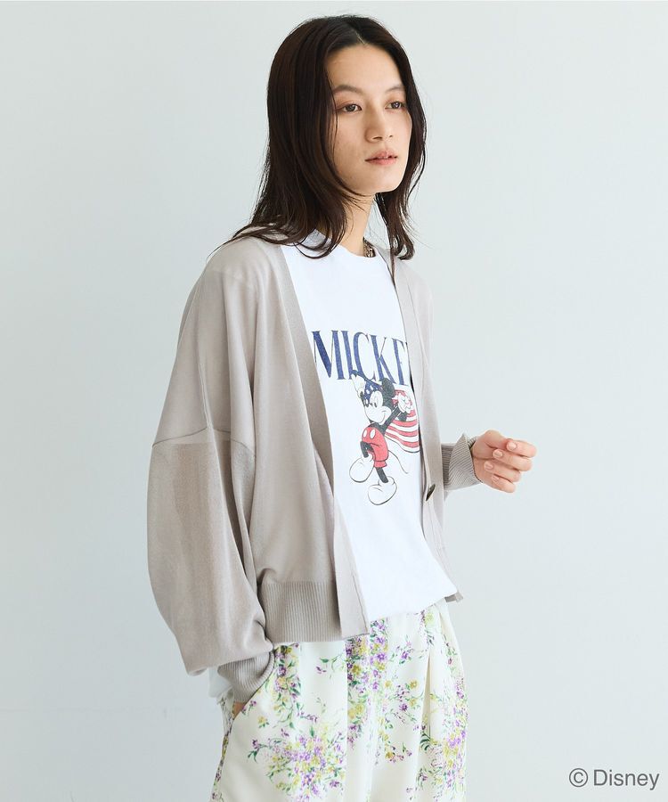 GARAGE OF GOOD CLOTHING「シアーショートドルマンニットカーデ」|カーディガン|