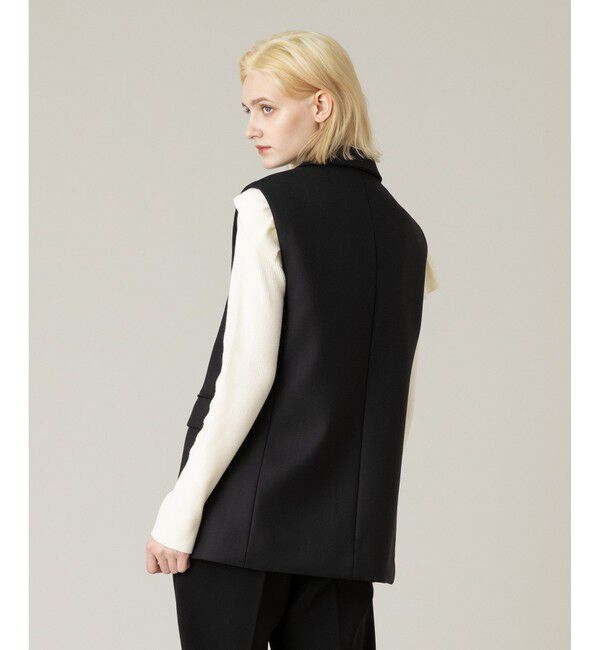 LOULOU WILLOUGHBY「【LOULOU WILLOUGHBY】ボンディングジレ」|ベスト・ジレ|