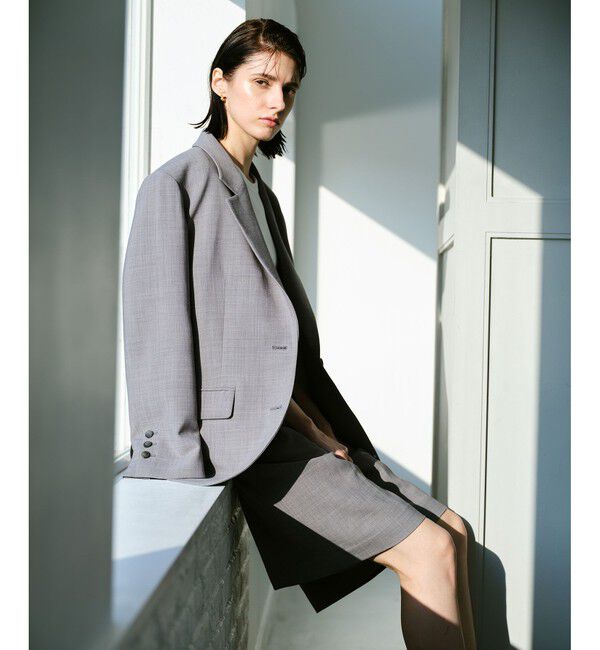 allureville「平二重織タックハーフパンツ」|その他|