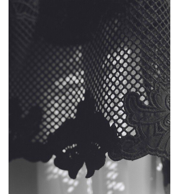 LOULOU WILLOUGHBY「【LOULOU WILLOUGHBY】エンブロイダリーノースリワンピース」|ワンピース|