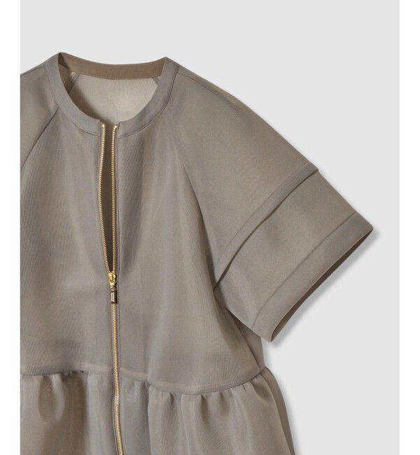 LOULOU WILLOUGHBY「【LOULOU WILLOUGHBY】ダブルラッセルブルゾン」|ブルゾン・スタジャン|