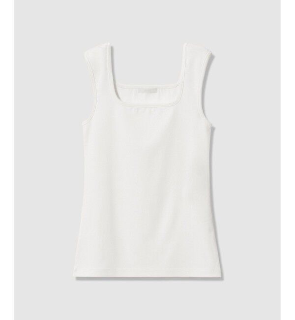 allureville「フライススクエアネックタンク」|Tシャツ・カットソー|