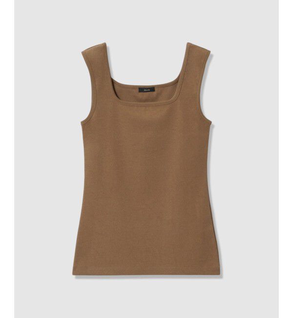 allureville「フライススクエアネックタンク」|Tシャツ・カットソー|