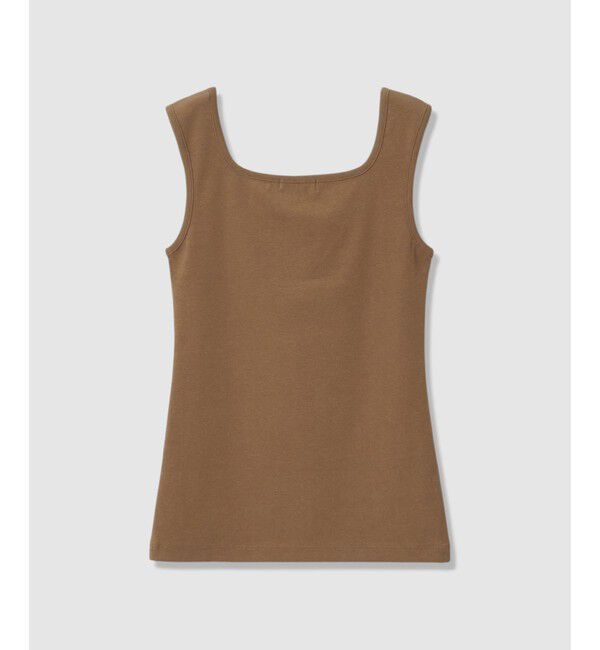 allureville「フライススクエアネックタンク」|Tシャツ・カットソー|