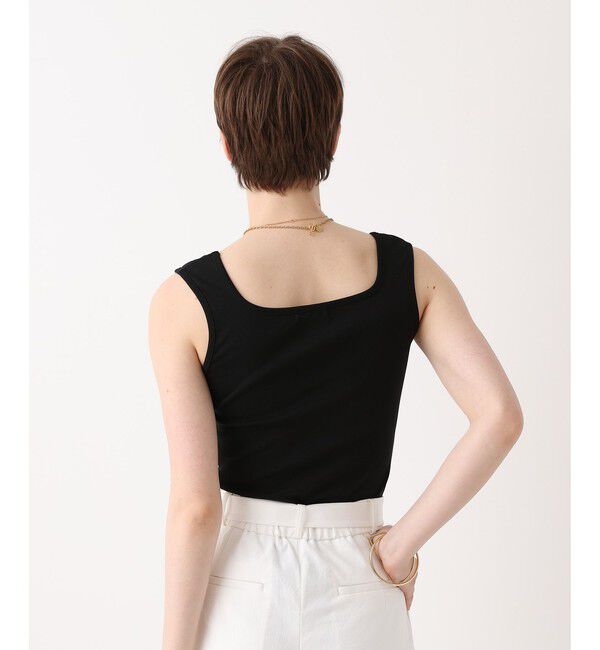 allureville「フライススクエアネックタンク」|Tシャツ・カットソー|