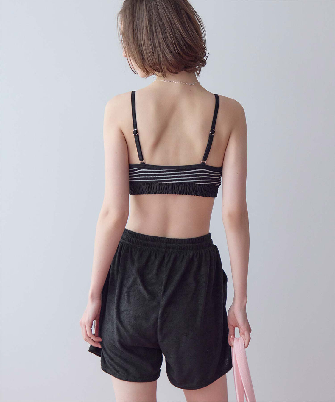 SEA DRESS「パイル地ボーダースポーティービキニ/水着」|ビキニ|