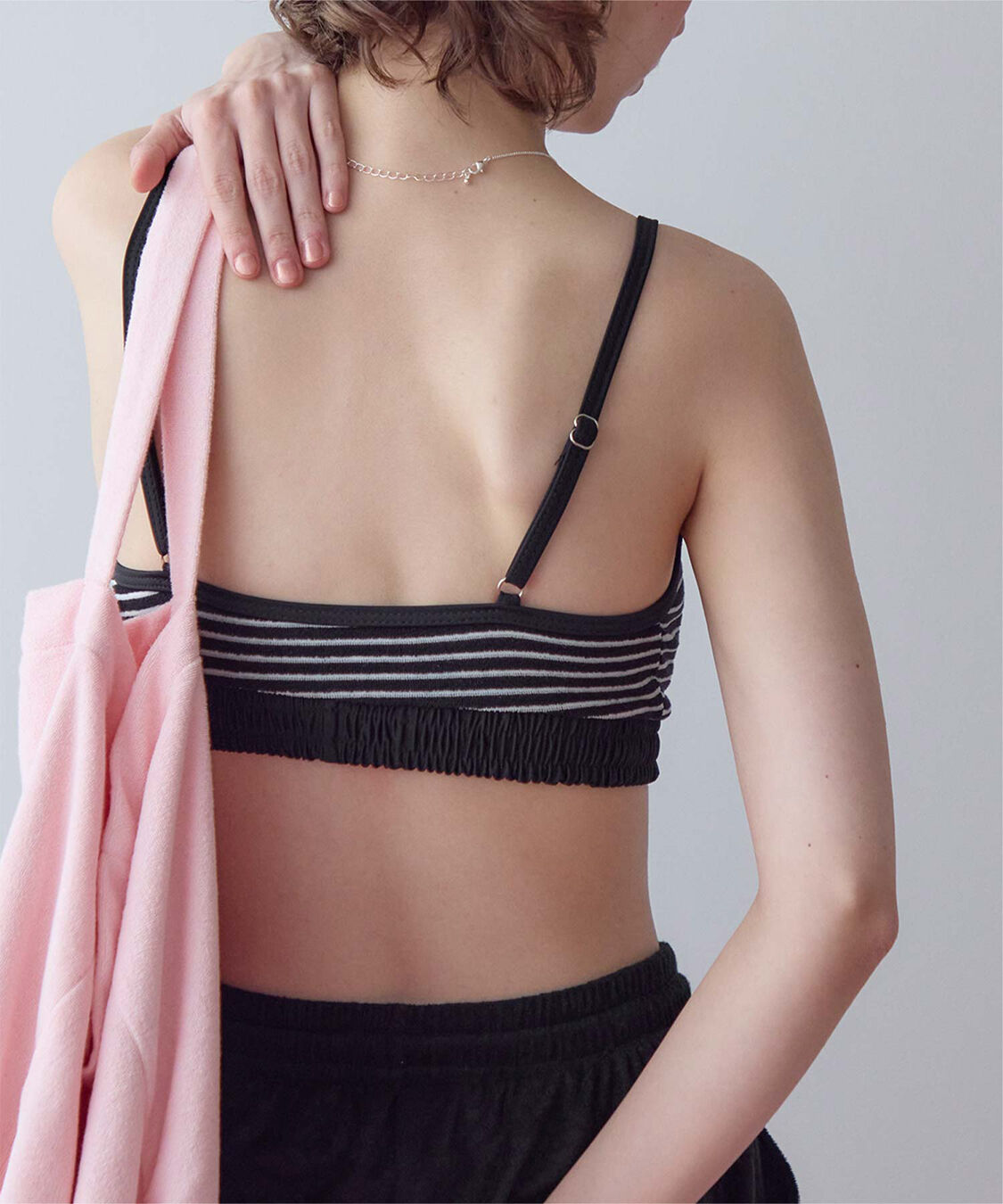 SEA DRESS「パイル地ボーダースポーティービキニ/水着」|ビキニ|