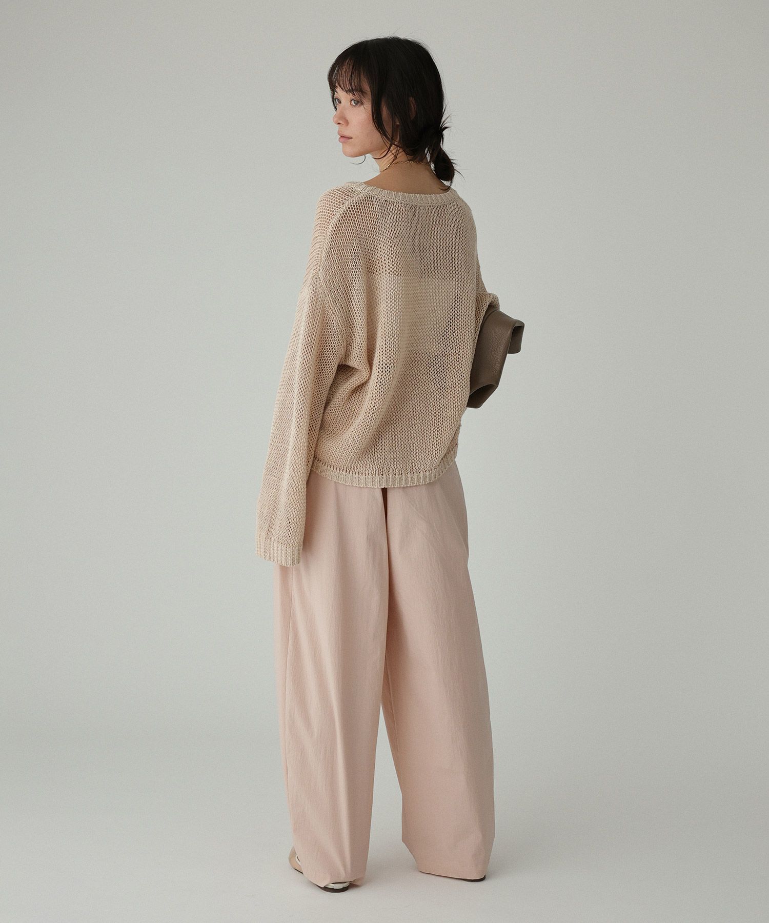 BABYLONE「コットンナイロンタックパンツ」|その他|