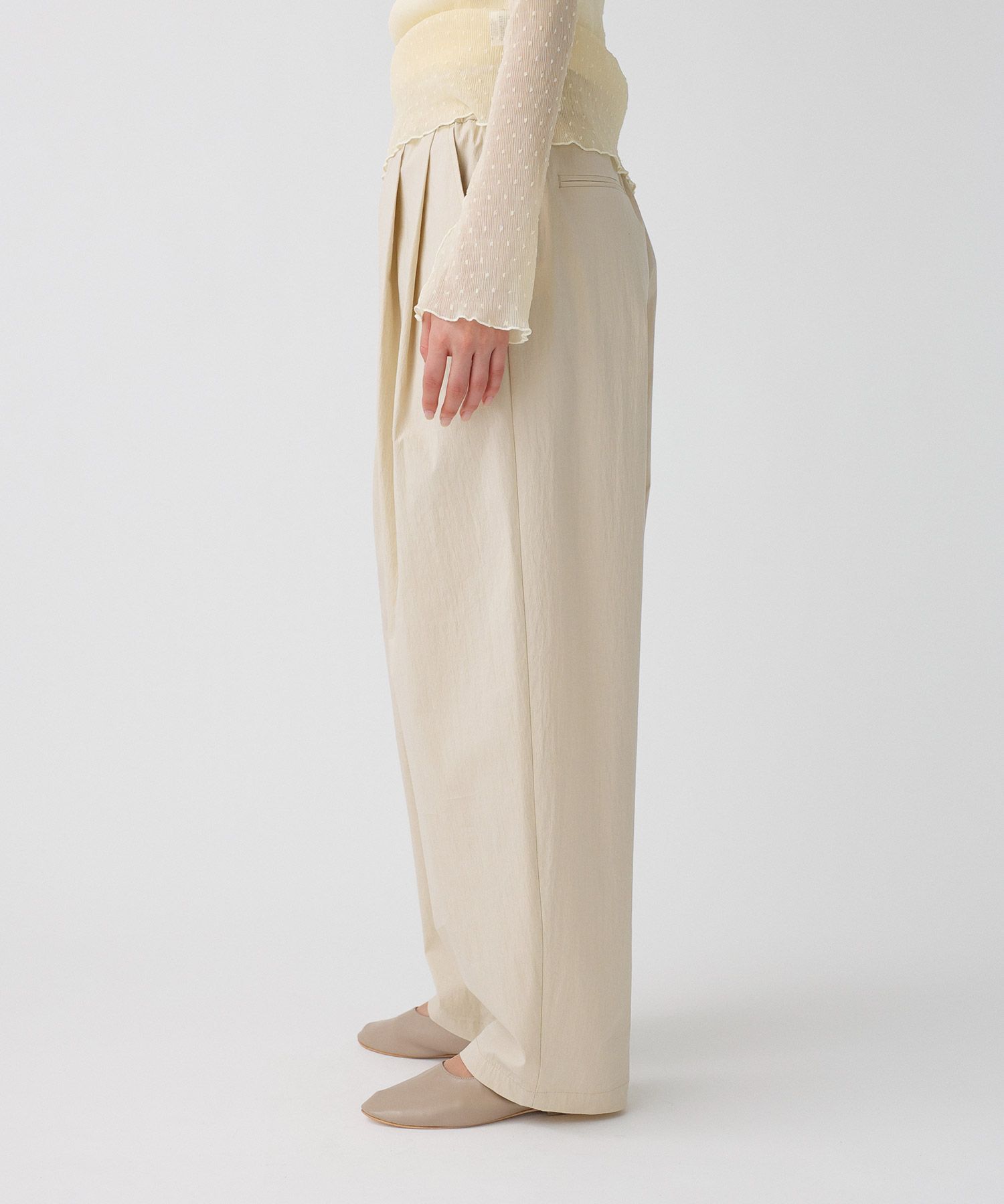 BABYLONE「コットンナイロンタックパンツ」|その他|