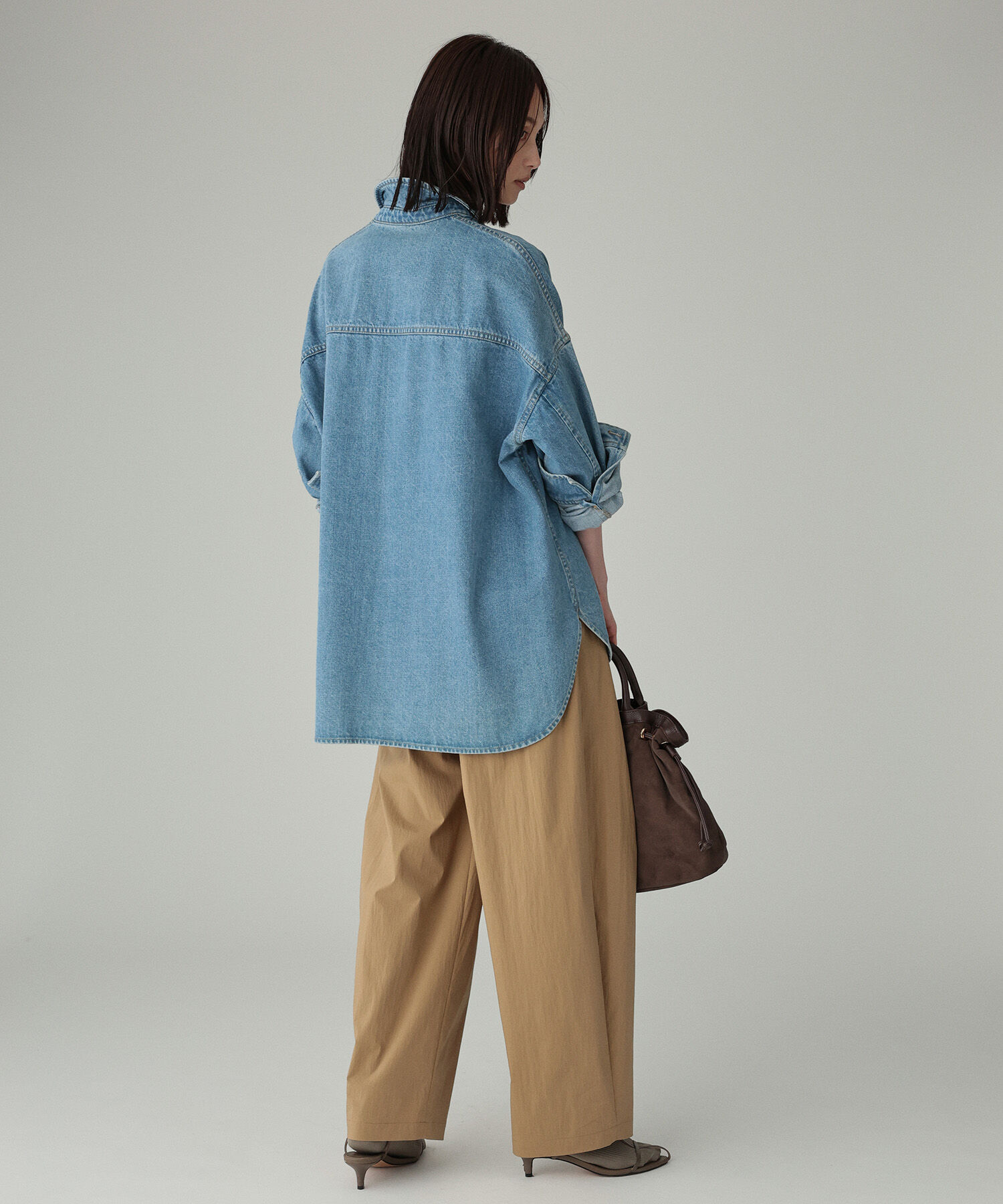 BABYLONE「コットンナイロンタックパンツ」|その他|