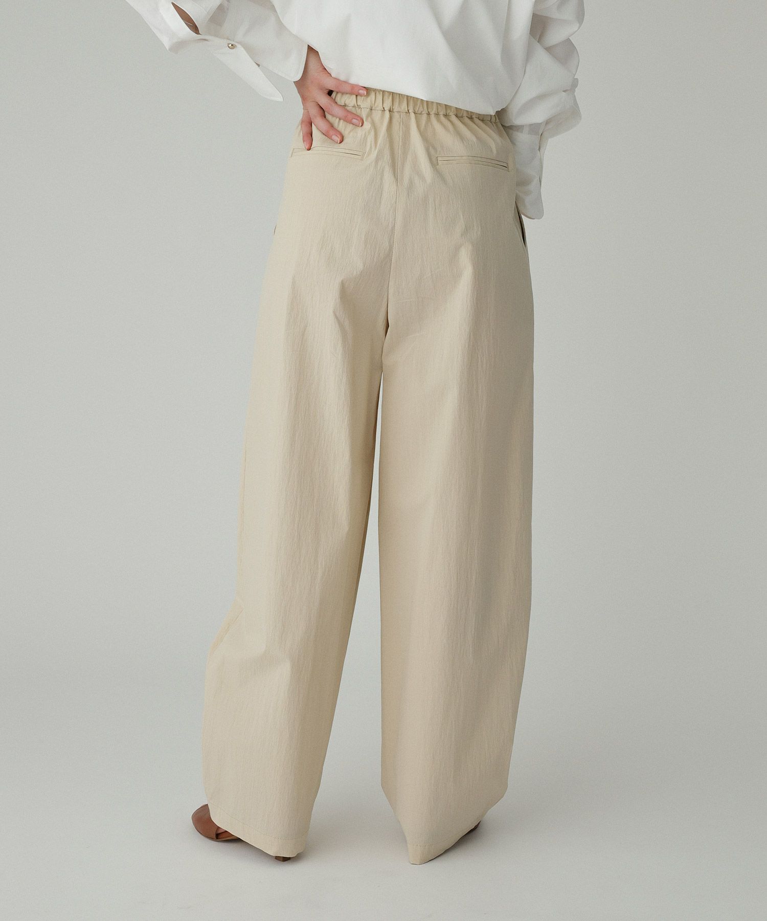 BABYLONE「コットンナイロンタックパンツ」|その他|