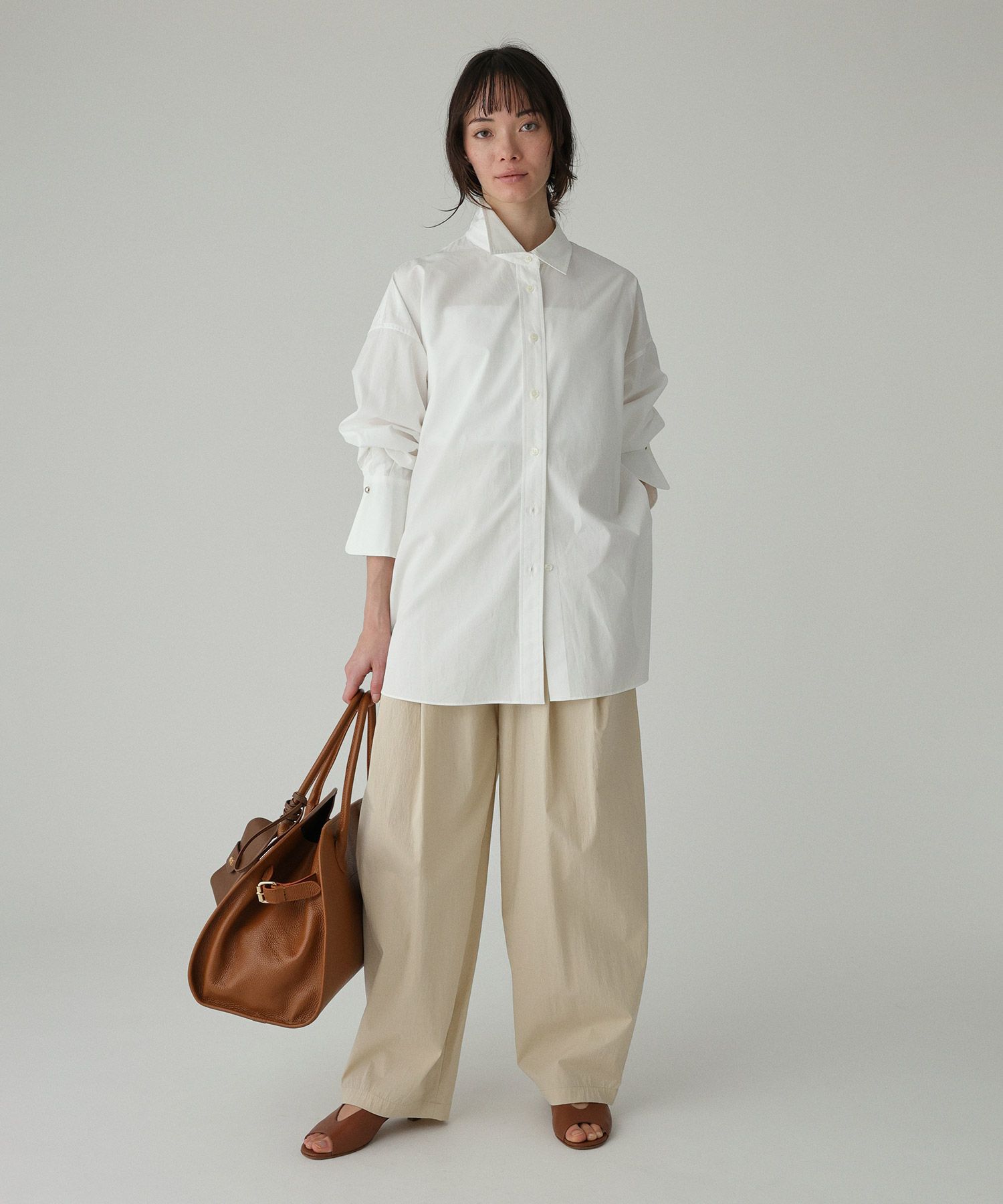 BABYLONE「コットンナイロンタックパンツ」|その他|