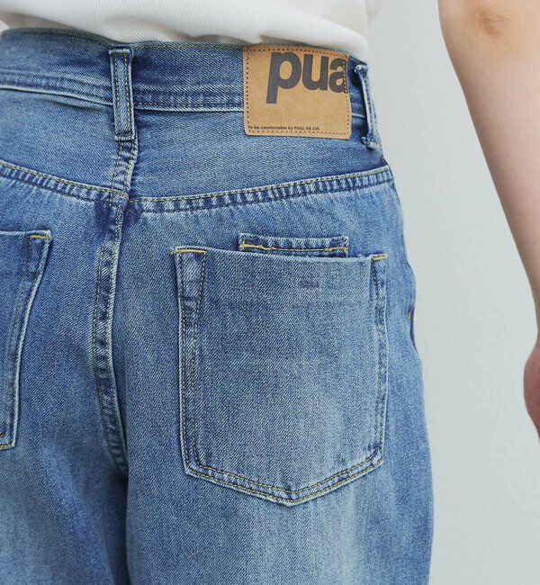  「《リバイバル》【低身長/高身長対応】タテストレッチ足長デニムパンツ」|その他|